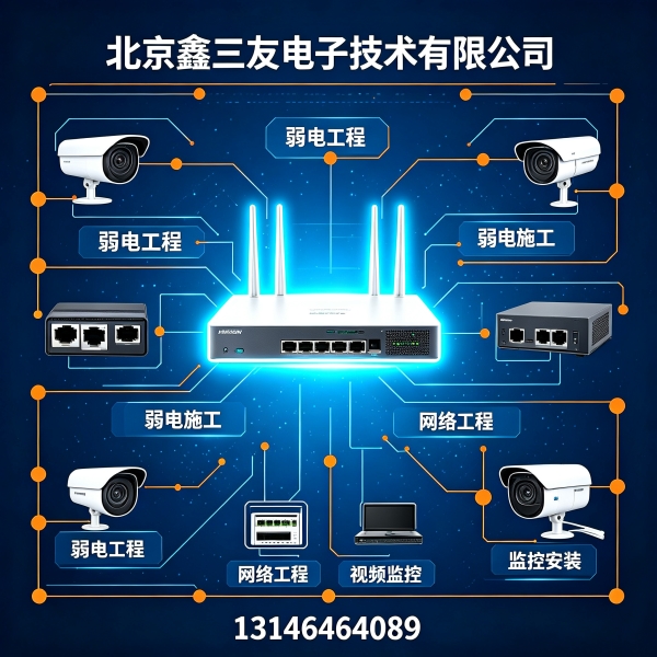 北京酒店监控安装，鑫三友安防监控系统设计与施工要点